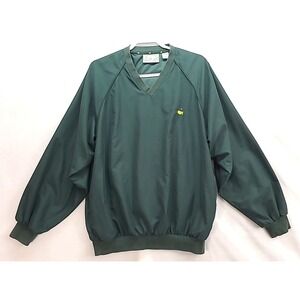 Augusta National Golf Shop Masters Pullover Windbreaker Golf Shirt Sz Large